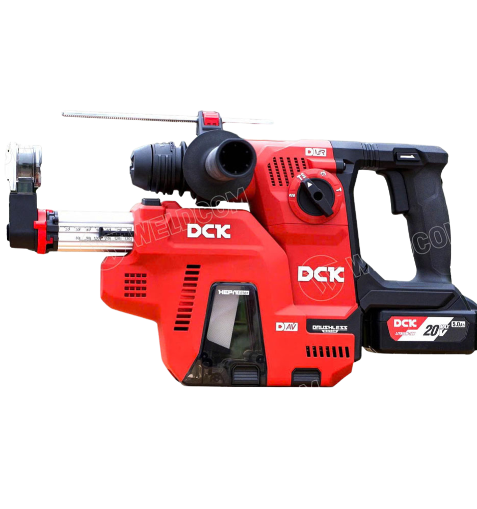 Máy khoan búa dùng pin 20V 26mm KRH20V-26 (Kèm bộ hút bụi)