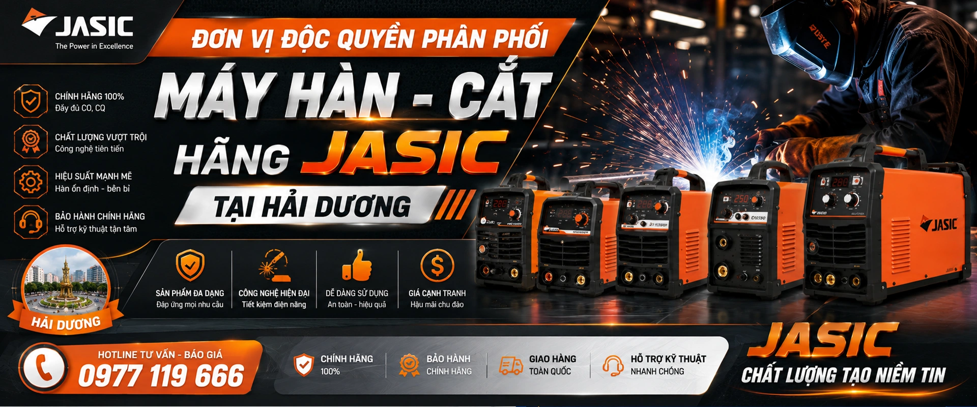 Máy Hàn Jasic Chính Hãng